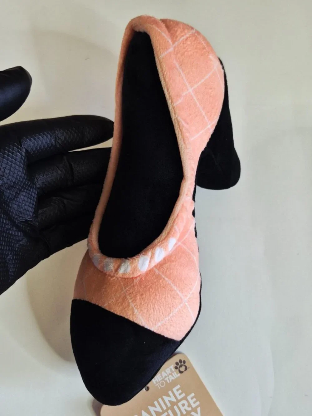 Heart to Tail Canine Couture Dog Toy High Heel, New with Tag
